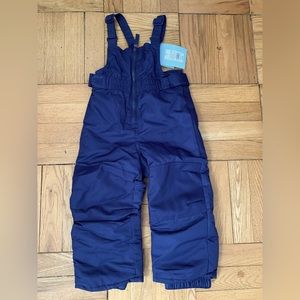 Cat & Jack toddler snow pants / bib size 2T